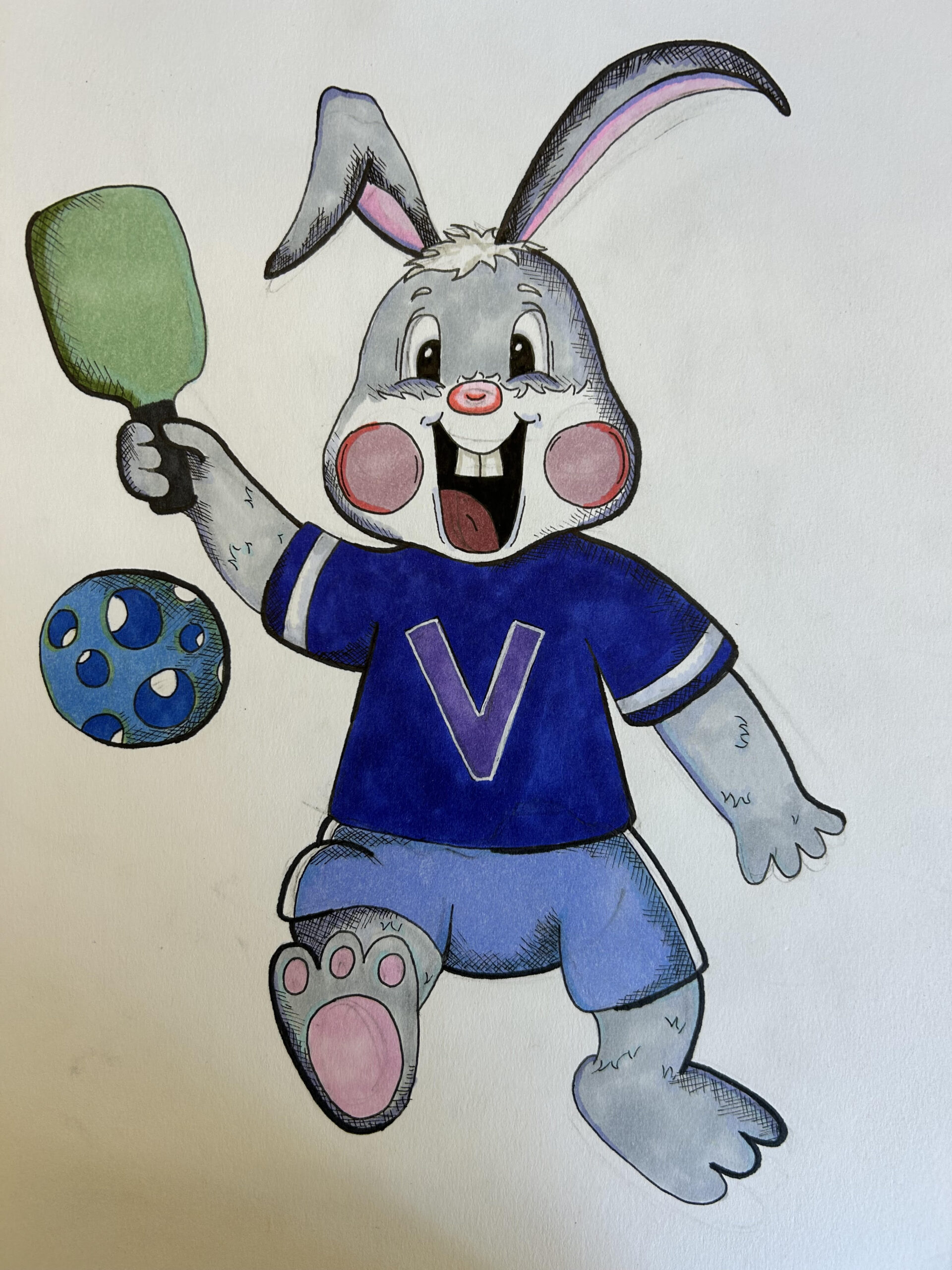 Student Serves Up Logo