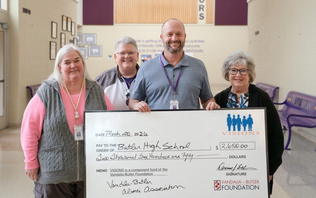 Vandalia-Butler Alumni Association VISIONS grant